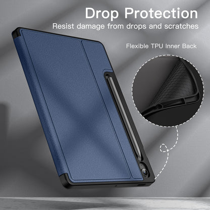 JETech Case for Samsung Galaxy Tab S10 Lite / S10 FE / S9 FE 10.9-Inch with S Pen Holder, Slim Folio Stand Protective Tablet Cover, Multi-Angle Viewing (Black)