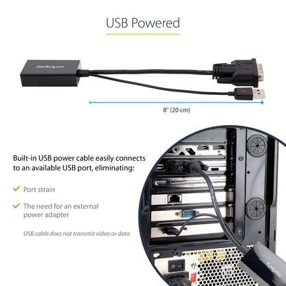 StarTech Use This Dvi to Displayport Converter to Connect Your Dvi Computer to A Dp Monit