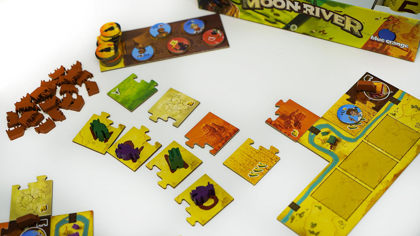 Blue Orange Games Kingdomino Award Winning Family Strategy Board Game, 2-4 players