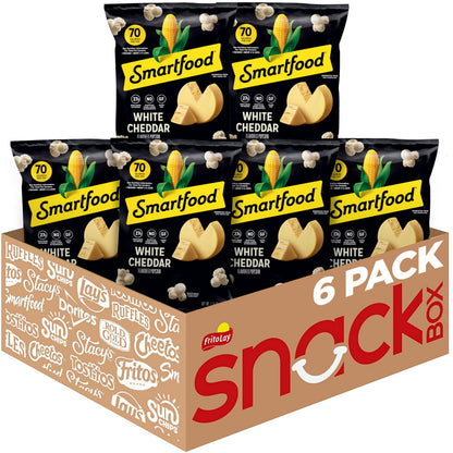 Smartfood Popcorn, White Cheddar, 1 Ounce (Pack of 64)