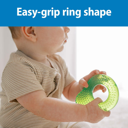 Dr. Brown's AquaCool Water-Filled Teether, Cooling Baby Teether Toy for Sore Gums, Apple Pineapple, BPA-Free, 3m+, 2-Pack