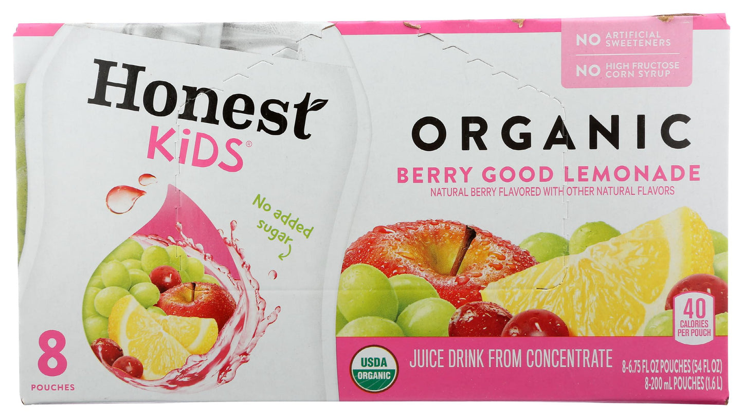 Honest Kids Variety Pack Organic Fruit Juice Drink, 675 fl oz, 32 Pack