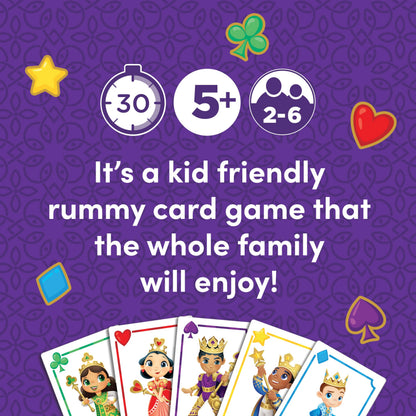 Five Crowns – Card Game for Kids and Adults, Travel and Family Game Night Favorite, The Game isn’t Over Until the Kings Go Wild, 5 Suited Rummy Style Card Game, 1-7 Players, Ages 8+
