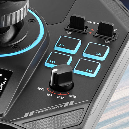 Thrustmaster Sol-R2 HOSAS Dual Flight Joysticks - Hall Effect Technology, 88 Buttons Space Sim Joystick for Flight Simulator - Compatible with PC