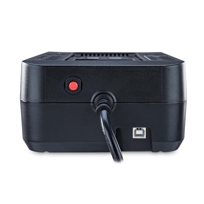 CyberPower EC850LCD Ecologic UPS Battery Backup and Surge Protector, 850VA/510W, 12 Outlets, ECO Mode, Compact, UL Certified