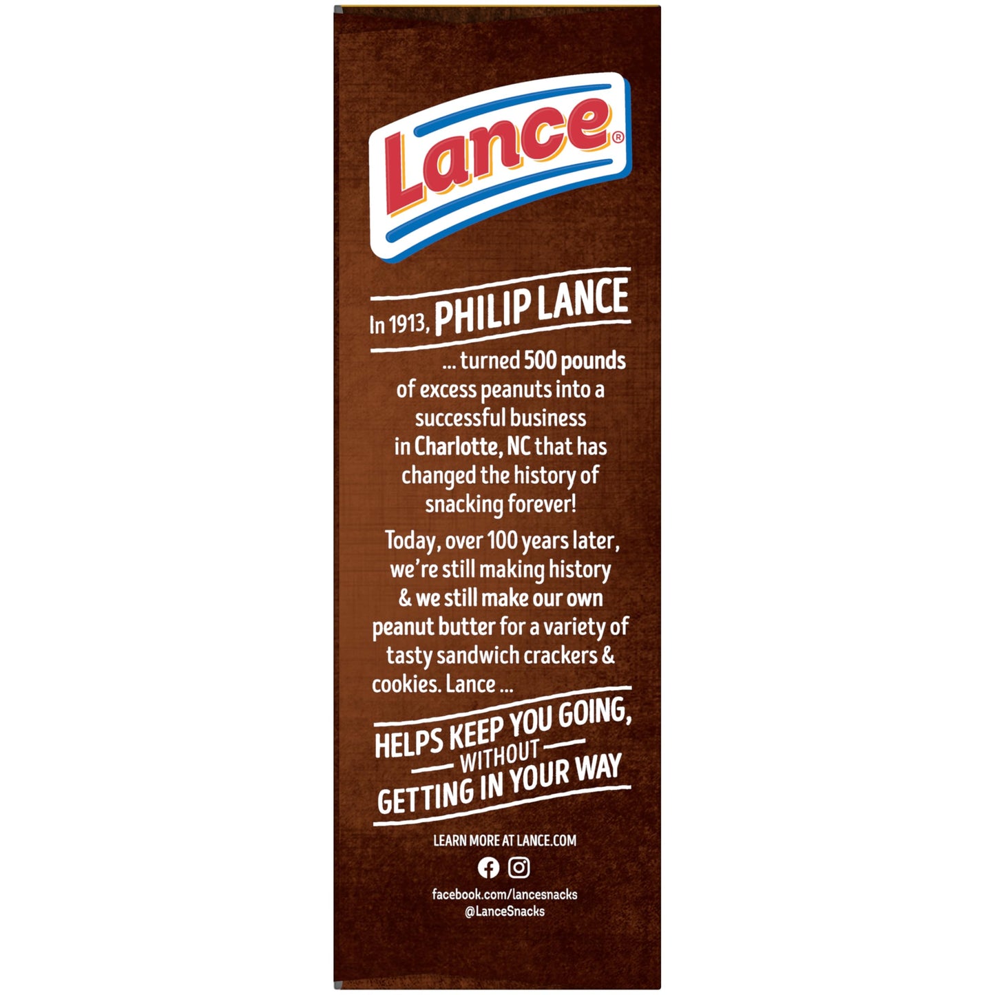 Lance Sandwich Crackers, Variety Pack, 3 Flavors, 20 Individually Wrapped Packs, 6 Sandwiches Each