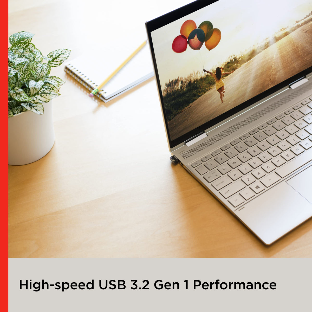 SANDISK 128GB Ultra Fit, USB-A Flash Drive, Up to 130MB/s Read Speeds