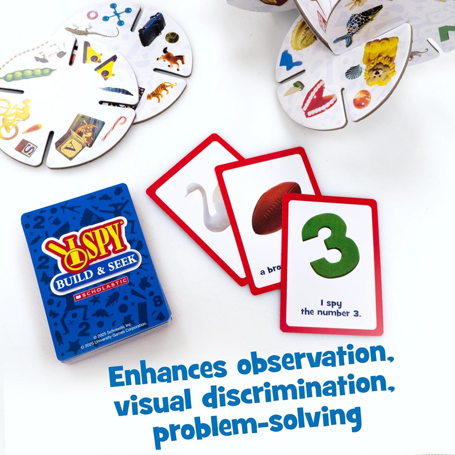 Briarpatch, I SPY Build & Seek Game, Based on Book Series I SPY, Early Learning Game, Seek-and-Find Activity, Kid's Gift