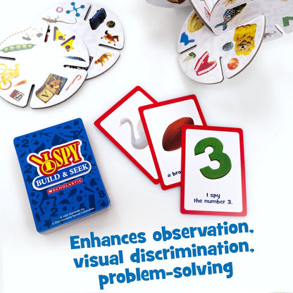 Briarpatch, I SPY Build & Seek Game, Based on Book Series I SPY, Early Learning Game, Seek-and-Find Activity, Kid's Gift