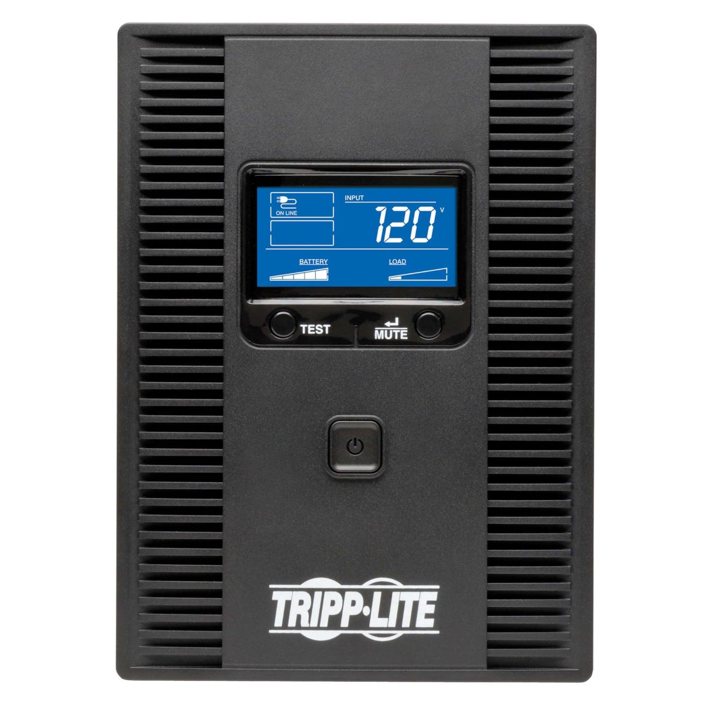 Tripp Lite SMART1500LCD 1500VA Rack Mount UPS Battery Backup, 900W, 8 Outlets, PWM Sine Wave, Short Depth 2U Rackmount UPS, AVR, LCD Screen