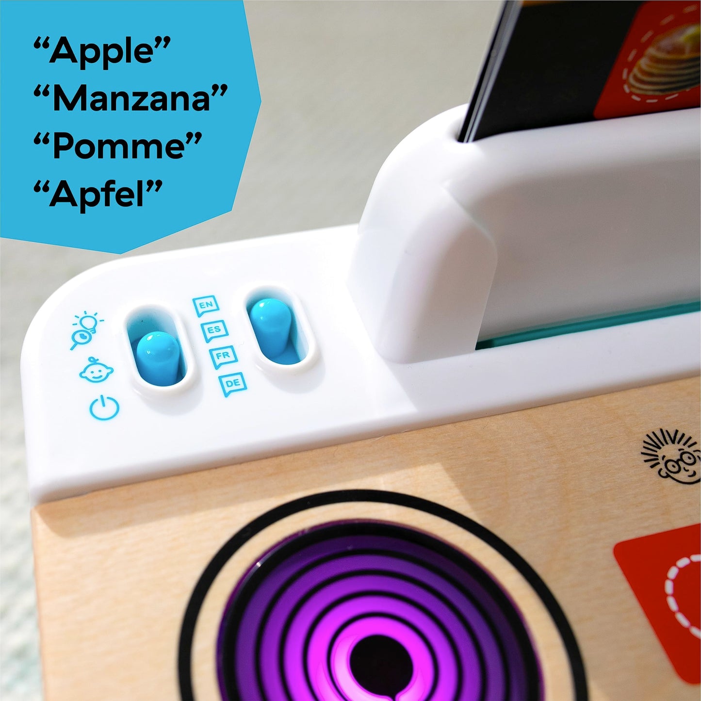 Baby Einstein + Hape Magic Touch Toy Cash Register Pretend to Check Out Toy, Real Sounds and Music, Ages 1, 2, 3, 4+