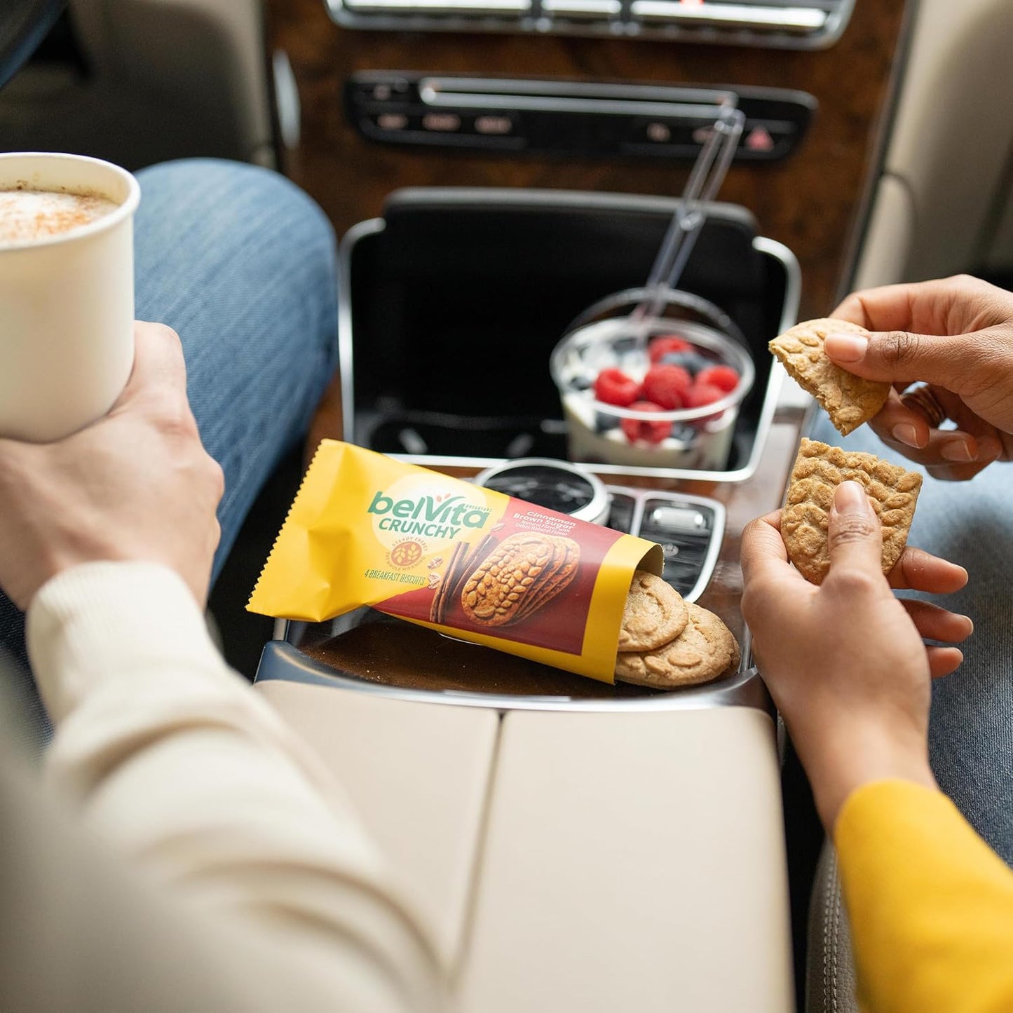 belVita Breakfast Biscuits Variety Pack, Blueberry and Cinnamon Brown Sugar, Value Pack, 24 Total Packs, 2 Boxes (4 Biscuits Per Pack)
