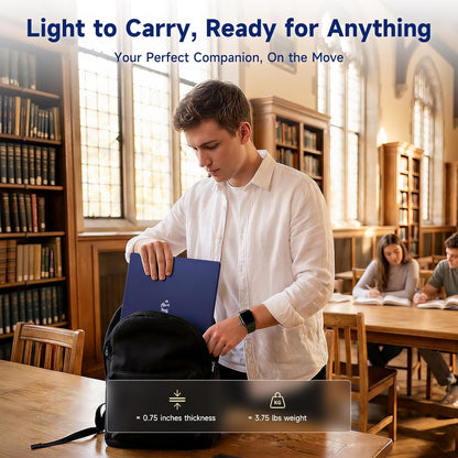 NIMO 2026 Student Laptop, Quad-Core (Beats i3-1115G4), 15.6" FHD IPS Computer with 65W PD Fast Charging, Backlit Keyboard, Fingerprint, Wi-Fi 6, 4GB RAM 128GB SSD, for College Study and Business Home