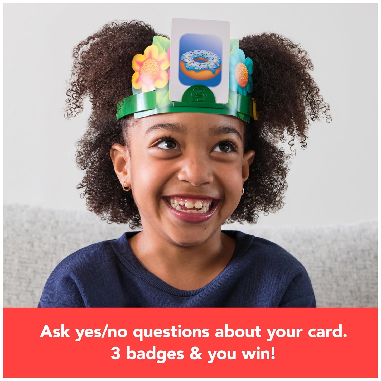 Hedbanz, Quick Question Picture Guessing Family Game for Game Night Headbands Board Game, for Adults and Kids Ages 7 and Up (Edition May Vary)