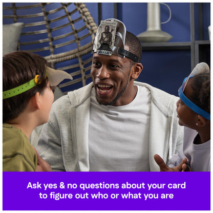 Hedbanz, Quick Question Picture Guessing Family Game for Game Night Headbands Board Game, for Adults and Kids Ages 7 and Up (Edition May Vary)