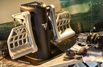 Thrustmaster TPR Pendular Rudder Pedals for PC Flight Simulation Controls – Adjustable Resistance, HallEffect Magnetic Sensors, Ultra-Precise & Smooth Control