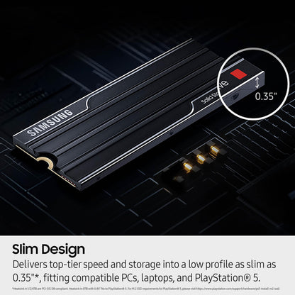Samsung SSD 9100 PRO 2TB, PCIe 5.0x4 M.2 2280, Up to 14,700MB/s
