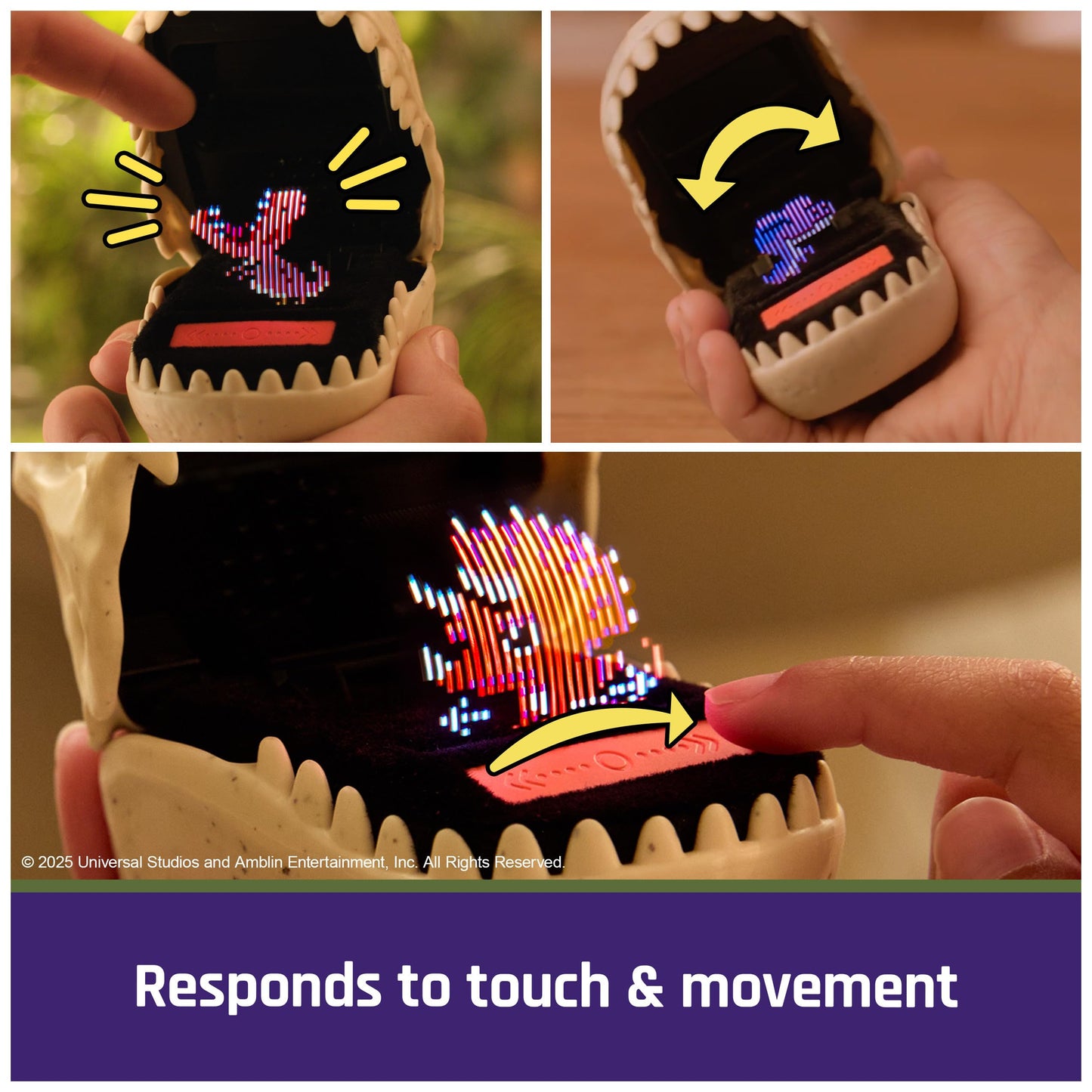 BITZEE with 30 Interactive Characters Inside, Digital Pet Reacts to Swipes, Tilts & Taps, Toys for Kids