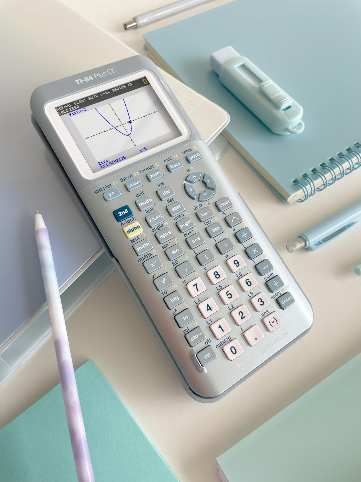 Texas Instruments TI-84 Plus CE Color Graphing Calculator, Black