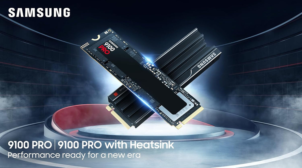 Samsung SSD 9100 PRO 2TB, PCIe 5.0x4 M.2 2280, Up to 14,700MB/s