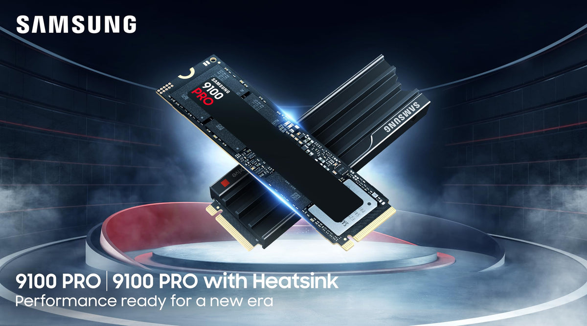 Samsung SSD 9100 PRO 2TB, PCIe 5.0x4 M.2 2280, Up to 14,700MB/s