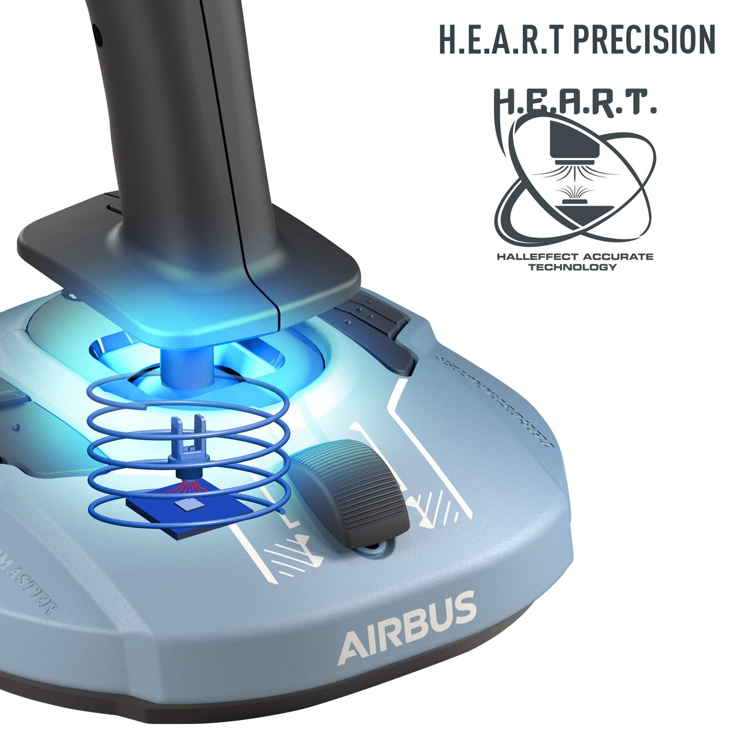 Thrustmaster TCA Officer Pack Airbus Edition for Flight Simulation (Compatible with PC)