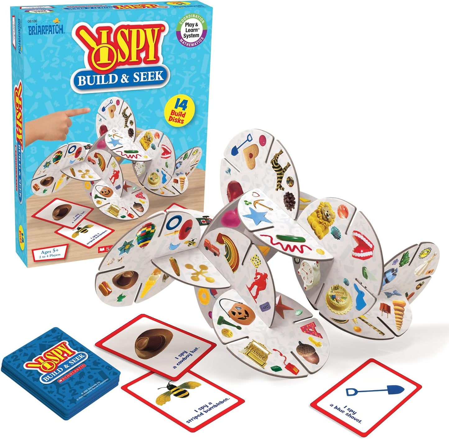 Briarpatch, I SPY Build & Seek Game, Based on Book Series I SPY, Early Learning Game, Seek-and-Find Activity, Kid's Gift