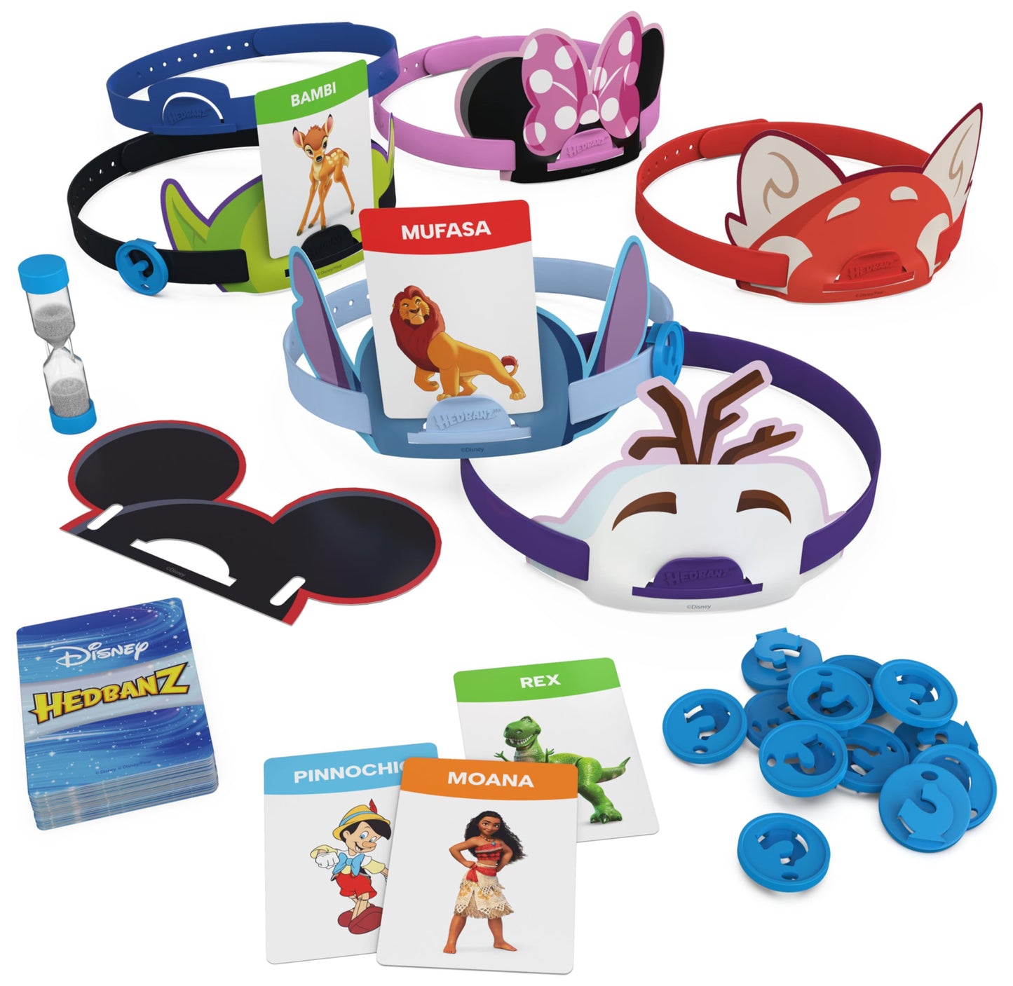 Hedbanz, Quick Question Picture Guessing Family Game for Game Night Headbands Board Game, for Adults and Kids Ages 7 and Up (Edition May Vary)