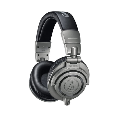 Audio-Technica ATH-M50X Professional Studio Monitor Headphones, Black, Professional Grade, Critically Acclaimed, with Detachable Cable