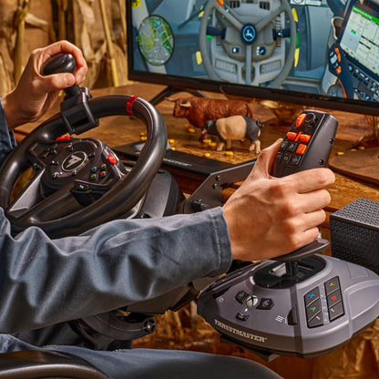 Thrustmaster SimTask FarmStick Joystick for Farming Simulator 25 on PC – Multifunctional Farming Simulator Controller with 3-Axis Precision