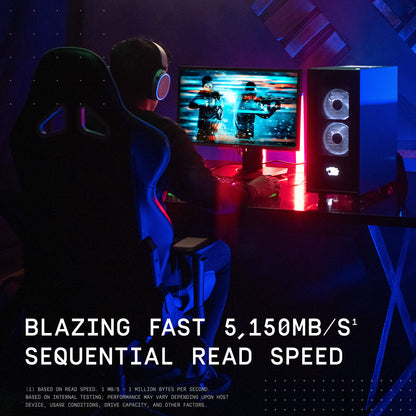 WD_BLACK 1TB SN770 NVMe Internal Gaming SSD Solid State Drive - Gen4 PCIe, M.2 2280, Up to 5,150 MB/s - WDS100T3X0E - [Previous Generation]