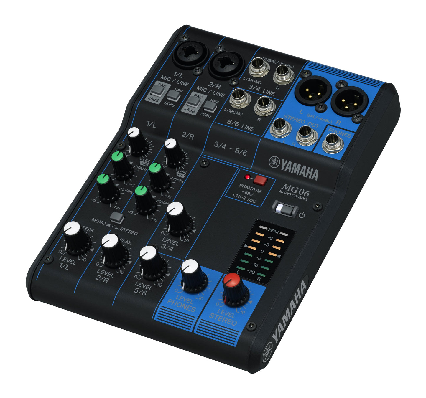 YAMAHA MG10XU 10-Input Stereo Mixer with Effects