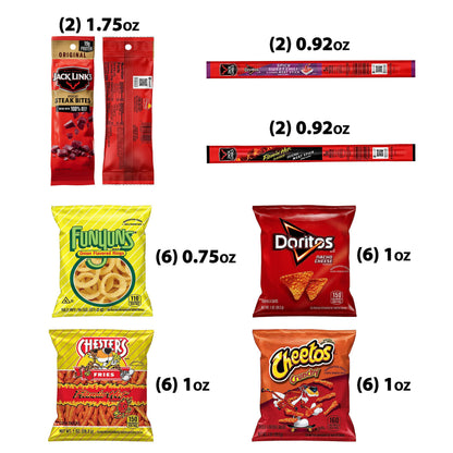Frito-Lay Ultimate Snack Care Package, Favorites Mix, Variety Assortment of Chips, Cookies, Crackers & More, 40 Count