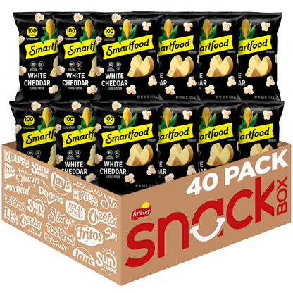 Smartfood Popcorn, White Cheddar, 1 Ounce (Pack of 64)