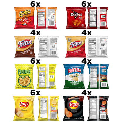 Frito-Lay Doritos & Cheetos Mix (40 Count) Variety Pack