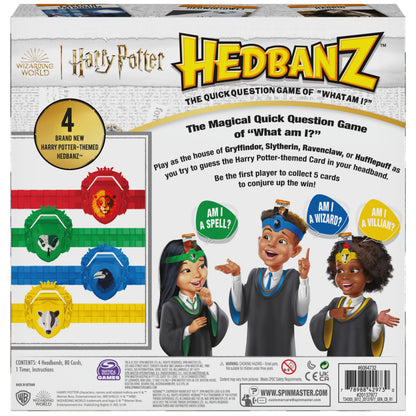 Hedbanz, Quick Question Picture Guessing Family Game for Game Night Headbands Board Game, for Adults and Kids Ages 7 and Up (Edition May Vary)