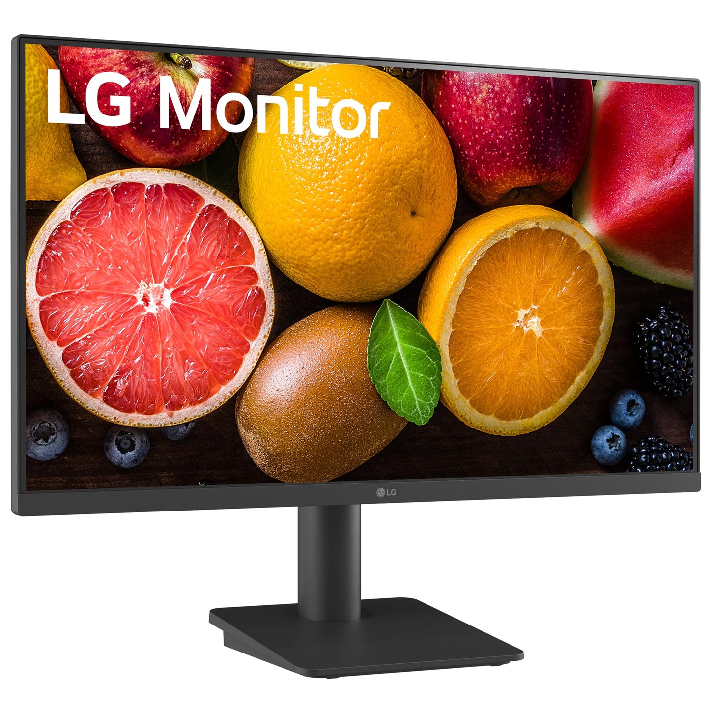 LG 27MP400-B 27” Full HD (FHD) (1920 x 1080) IPS Display with 3-Side Virtually Borderless Design & Mountable Monitor, 75hz, AMD FreeSync and OnScreen Control – Black