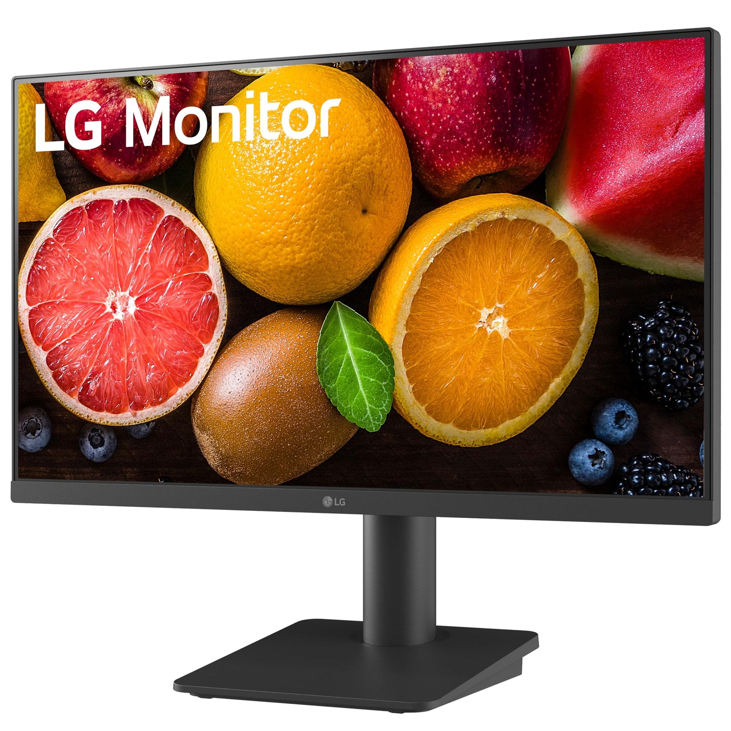 LG 27MP400-B 27” Full HD (FHD) (1920 x 1080) IPS Display with 3-Side Virtually Borderless Design & Mountable Monitor, 75hz, AMD FreeSync and OnScreen Control – Black
