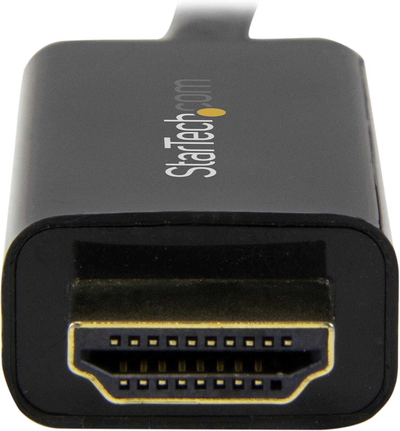 StarTech.com 6ft (2m) DisplayPort to HDMI Cable - 4K 30Hz - DisplayPort to HDMI Adapter Cable - DP 1.2 to HDMI Monitor Cable Converter - Latching DP Connector - Passive DP to HDMI Cord (DP2HDMM2MB)