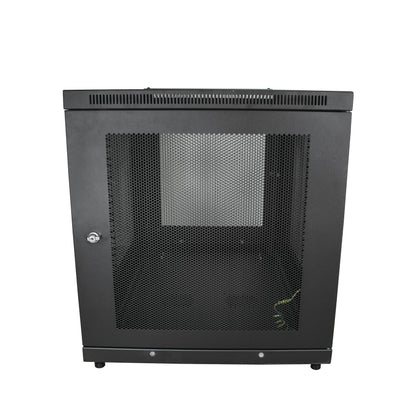 StarTech 18U Enterprise-Grade Server Rack Cabinet Kit, 19in Enclosed 4-Post Rack with Shelf and Cable Management, 29in (75cm) Mounting Depth, 992lb (450kg) Capacity