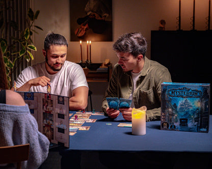 Asmodee Mysterium Board Game - Enigmatic Cooperative Mystery Game with Ghostly Intrigue, Family Fun for Kids & Adults, Ages 10+, 2-7 Players, 42 Minute Playtime