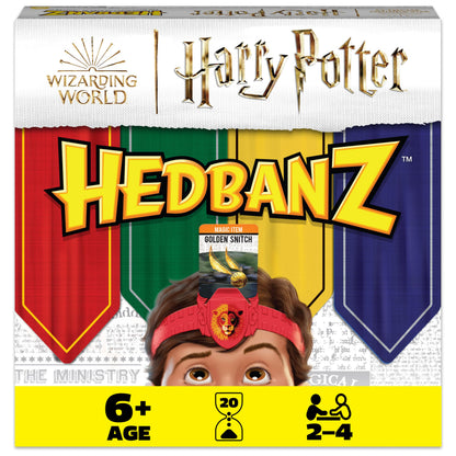 Hedbanz, Quick Question Picture Guessing Family Game for Game Night Headbands Board Game, for Adults and Kids Ages 7 and Up (Edition May Vary)