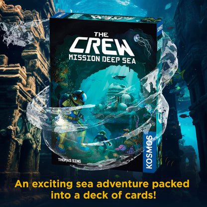 Thames & Kosmos The Crew - Quest for Planet Nine | Card Game | Kennerspiel des Jahres Winner | Cooperative | 3-5 Players | Ages 10+ | Trick-Taking | 50 Levels of Difficulty | Endless Replay