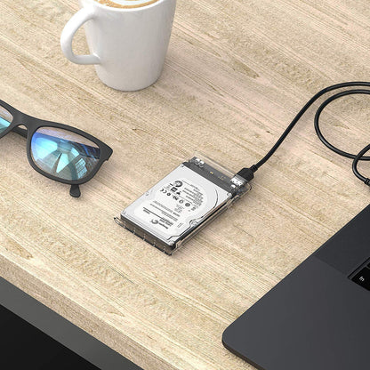 SABRENT 2.5in SATA to USB 3.0 Tool-Free SSD/HDD Enclosure (EC-UASP)