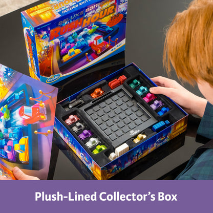 ThinkFun Rush Hour Deluxe Traffic Jam Logic Game and STEM Toy – Tons of Fun with Over 20 Awards Won, International for Over 20 Years
