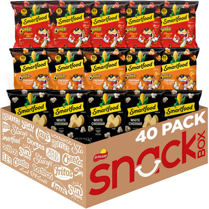 Smartfood Popcorn, White Cheddar, 1 Ounce (Pack of 64)