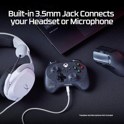 HyperX Clutch Tanto – Mini Wired Gaming Controller for Xbox Series X|S Licensed Compact Full Featured Wired Black