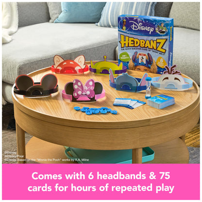 Hedbanz, Quick Question Picture Guessing Family Game for Game Night Headbands Board Game, for Adults and Kids Ages 7 and Up (Edition May Vary)