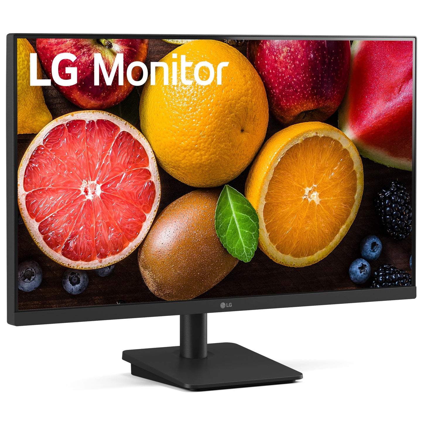 LG 27MP400-B 27” Full HD (FHD) (1920 x 1080) IPS Display with 3-Side Virtually Borderless Design & Mountable Monitor, 75hz, AMD FreeSync and OnScreen Control – Black